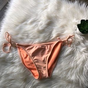 Xhileration peach bikini bottoms